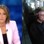 María Casado y Emilio Garrido en 'Informativos Telecinco'.
