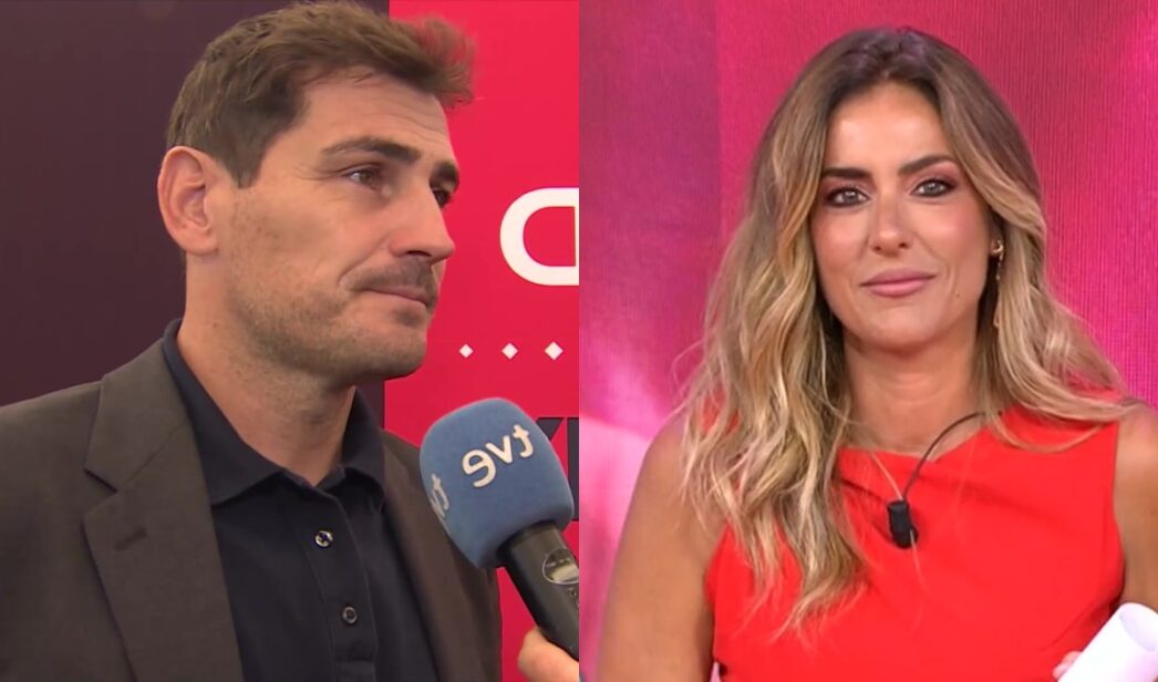 Iker Casillas y Verónica Dulanto.