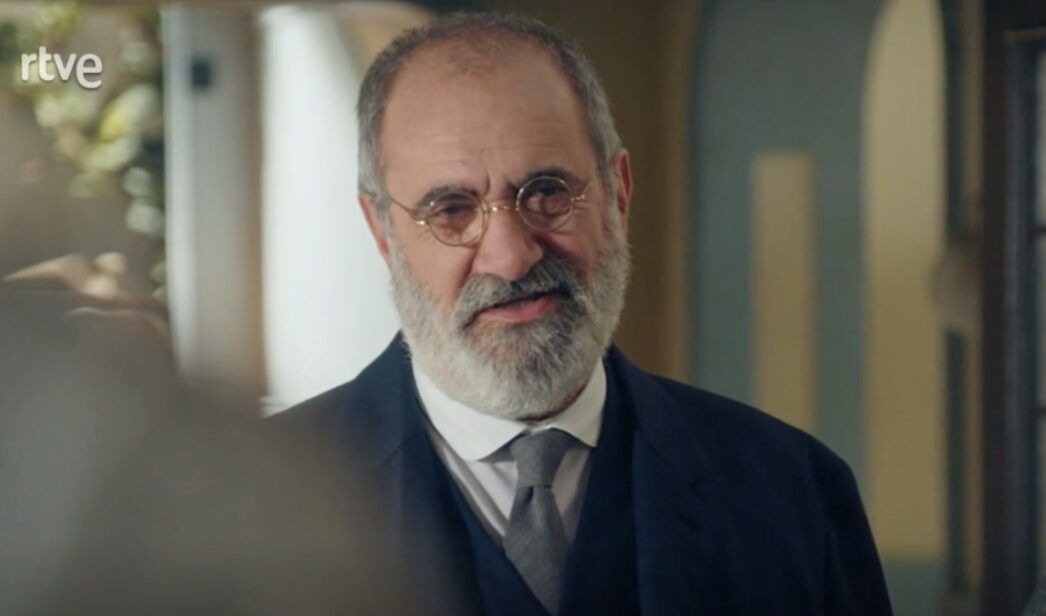 Joaquín Climent en su despedida de 'La Promesa'.