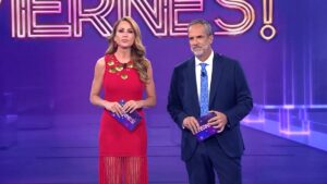 Beatriz Archidona y Santi Acosta en 'De Viernes'.