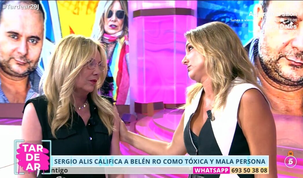 Verónica Dulanto y Belén Rodríguez en 'tardear'.
