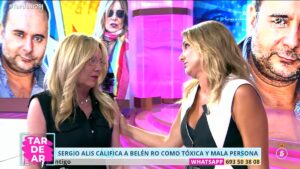 Verónica Dulanto y Belén Rodríguez en 'tardear'.