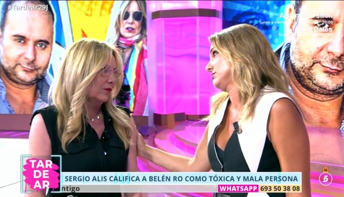 Verónica Dulanto y Belén Rodríguez en 'tardear'.