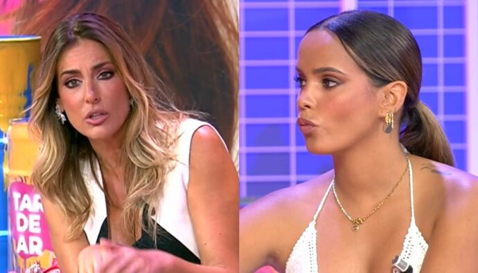 Verónica Dulanto y Gloria Camila en 'Tardear'.