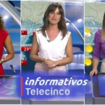 Una presentadora de 'El Tiempo salta a 'Informativos Telecinco'.