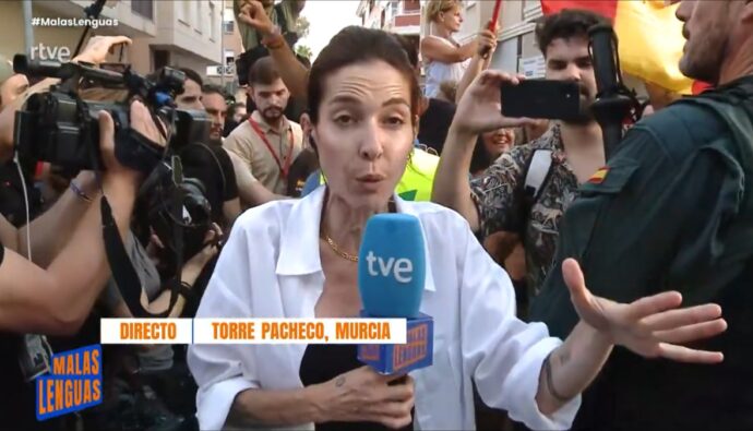 Esther Yáñez en 'Malas lenguas'.