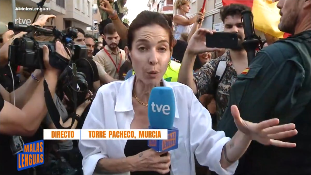 Esther Yáñez en 'Malas lenguas'.