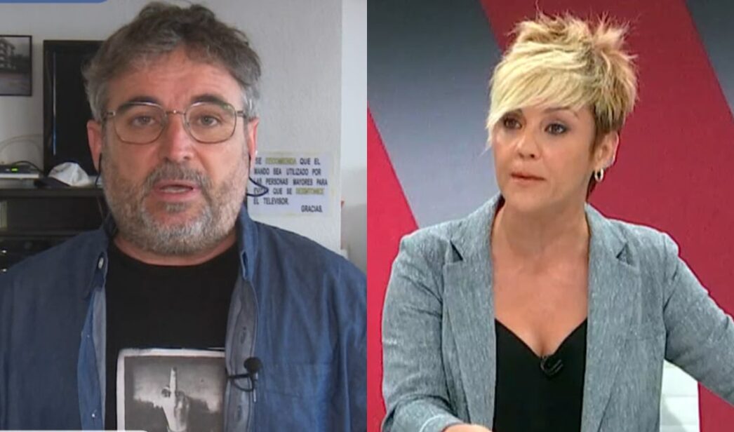 Jordi Évole y Cristina Pardo en 'Más vale tarde'.