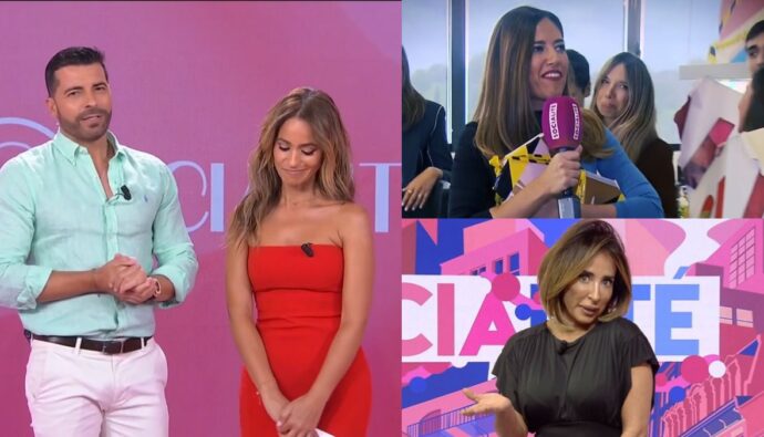 Nuria Marín y María Patiño se cuelan en el final de 'Socialité'.