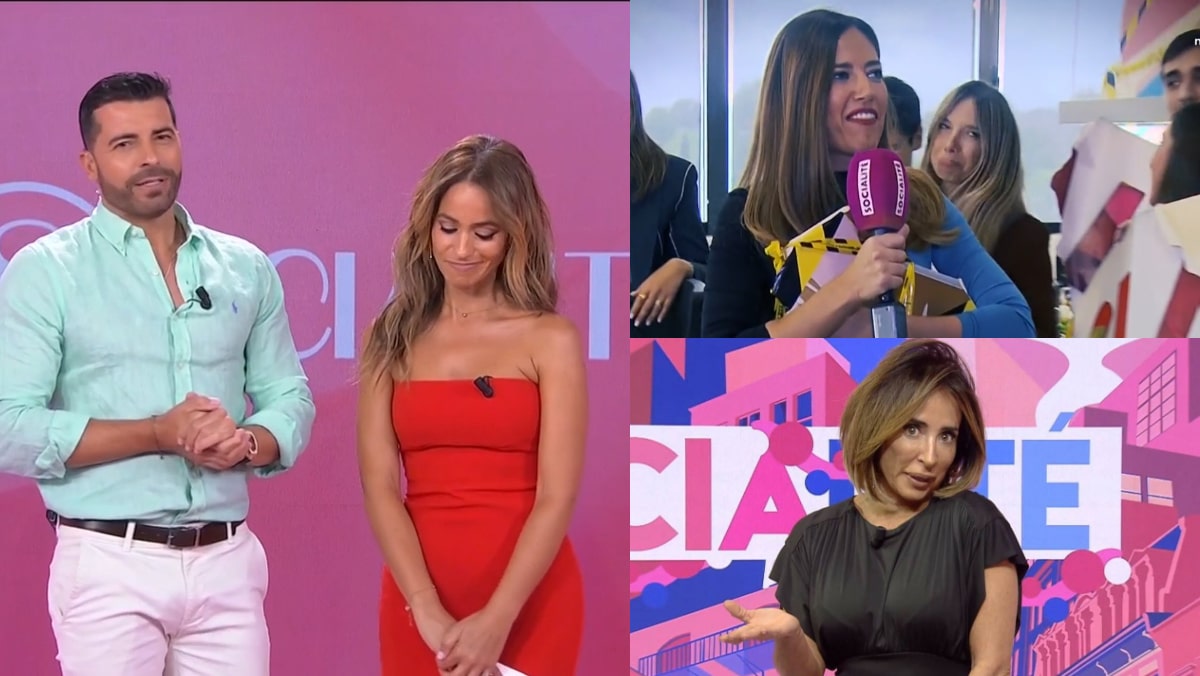 Nuria Marín y María Patiño se cuelan en el final de 'Socialité'.