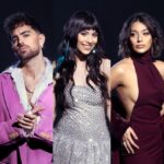 Esperansa, Mikel, Melani, Ana y Gisela, finalistas de 'Tu cara me suena 12'.