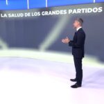 Rosa Lerchundi y Carlos Franganillo en 'Informativos Telecinco'.