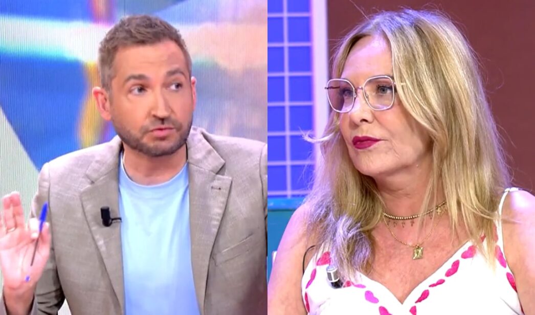 Frank Blanco y Belén Rodríguez.