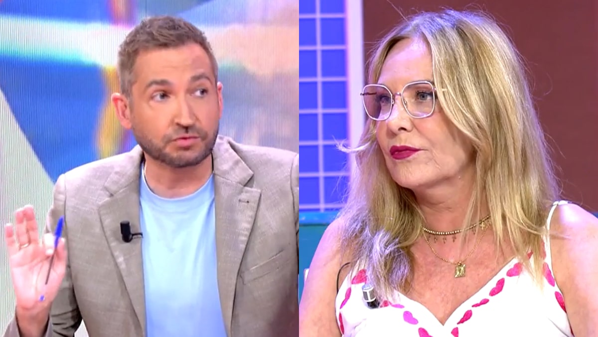 Frank Blanco y Belén Rodríguez.