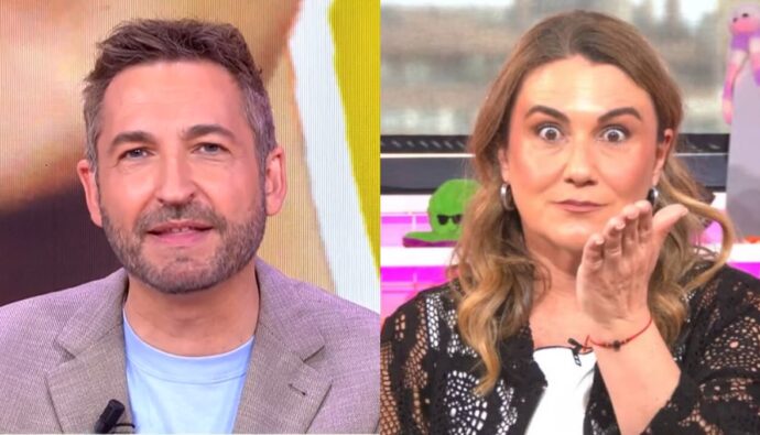 Frank Blanco y Carlota Corredera.