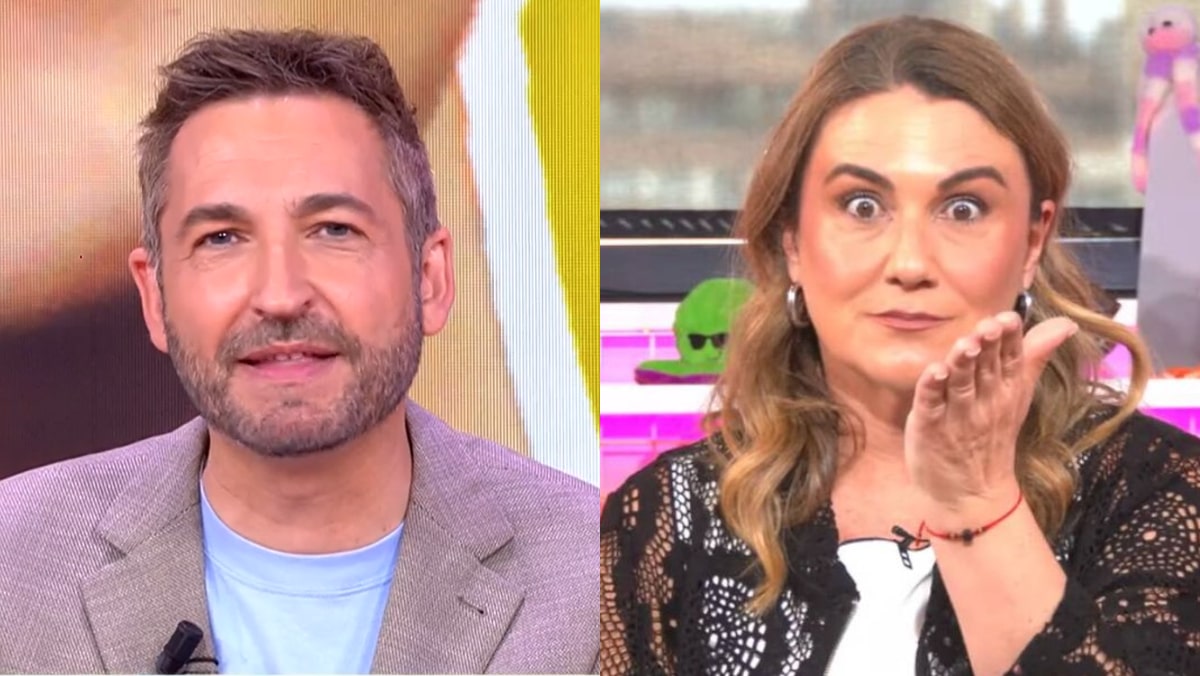 Frank Blanco y Carlota Corredera.