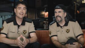 Álex Clavero y JJ Vaquero en 'La garita'.