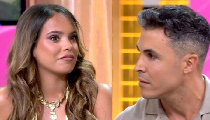 Gloria Camila y Kiko Jiménez en 'Fiesta'.