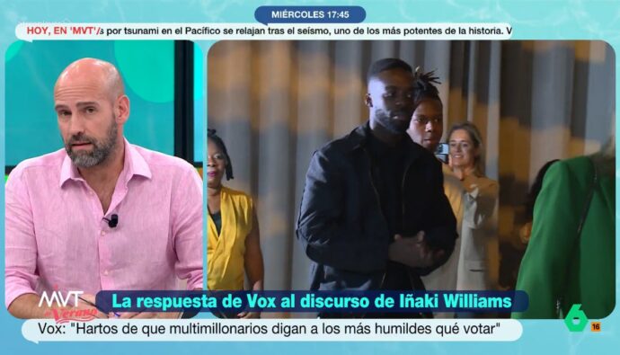 Gonzalo Miró en 'Más vale tarde'.