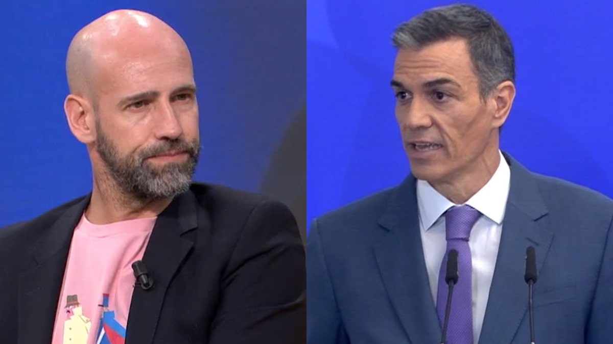 Gonzalo Miró puntúa a Pedro Sánchez en 'Espejo Público'.