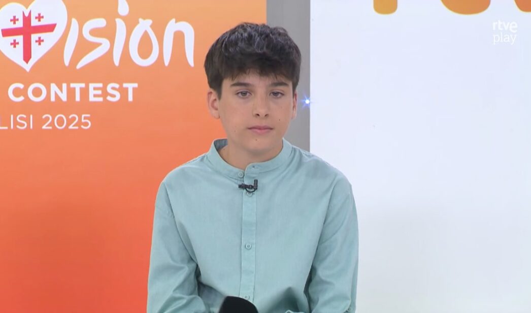 Gonzalo Pinillos, representante de España en Eurovisión Junior 2025.