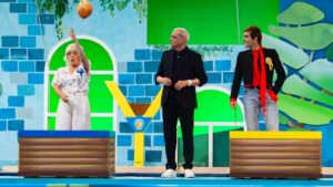 Anabel Alonso, Ramón García y Palomo Spain en 'El Grand Prix'.