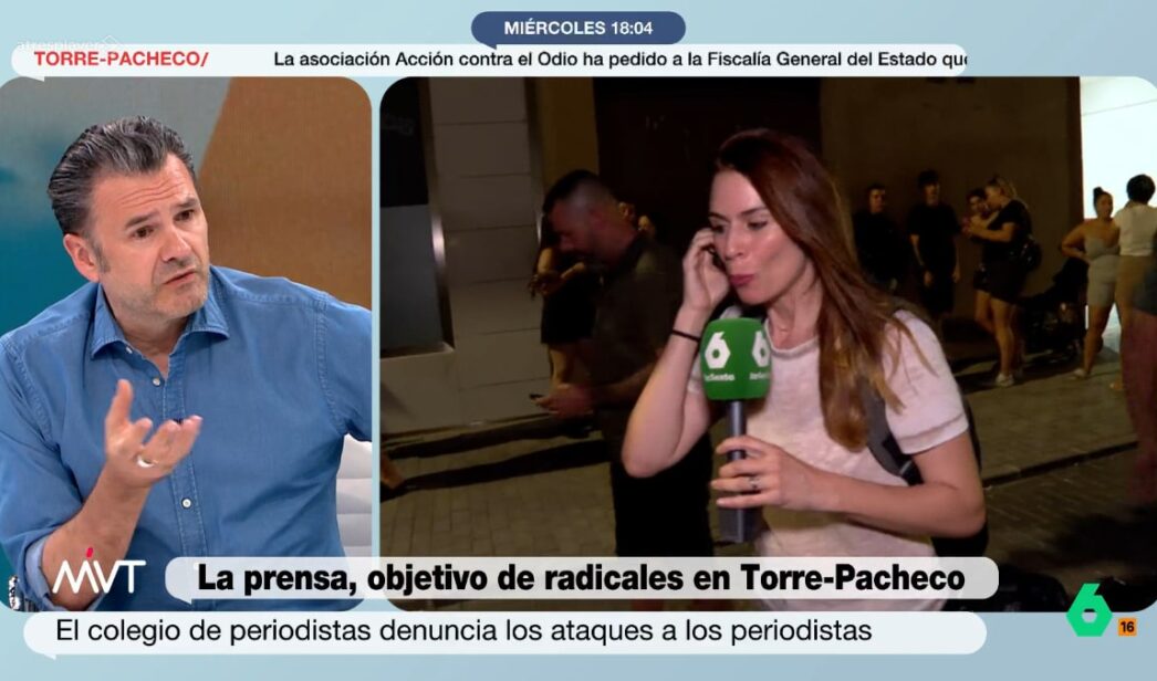 Iñaki López en 'Más vale tarde'.