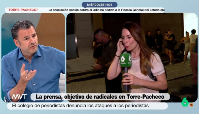 Iñaki López en 'Más vale tarde'.