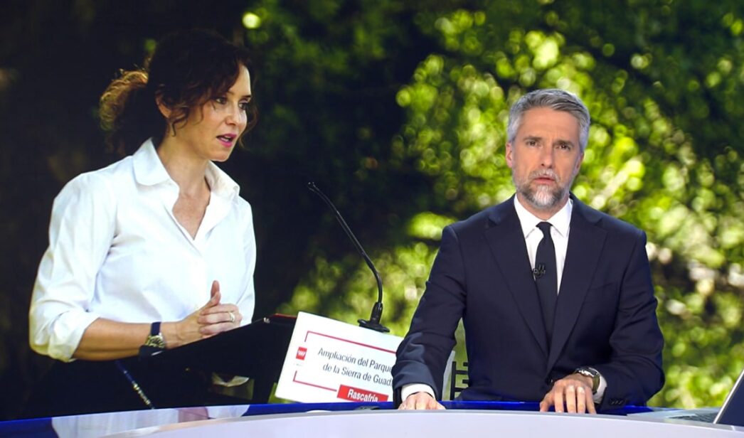 Carlos Franganillo en 'Informativos Telecinco'.