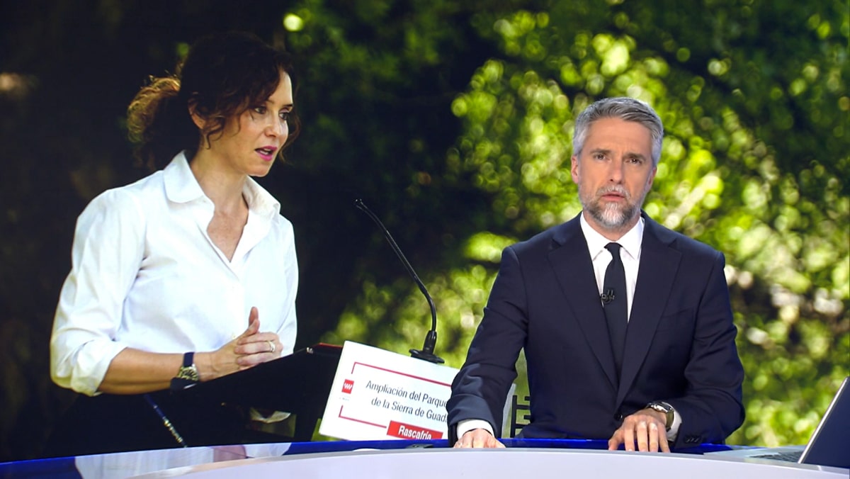 Carlos Franganillo en 'Informativos Telecinco'.