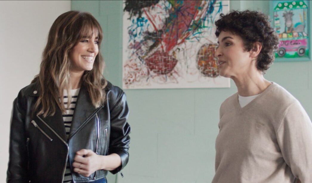 Isabel Jiménez y Blanca Romero en 'Mis raíces'.