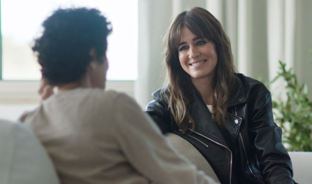 Isabel Jiménez en 'Mis raíces' con Blanca Romero.