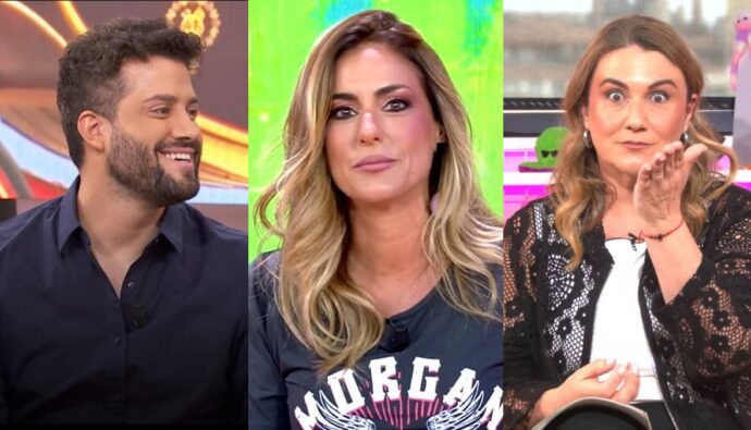 Javier de Hoyos, Verónica Dulanto y Carlota Corredera.