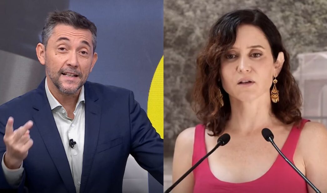 Javier Ruiz e Isabel Díaz Ayuso.