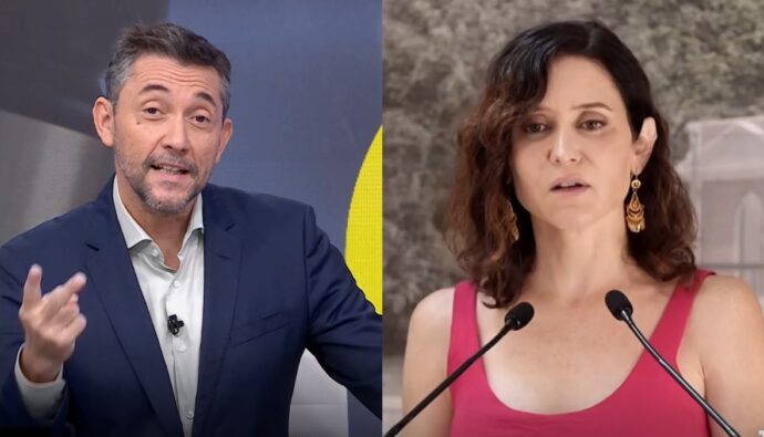 Javier Ruiz e Isabel Díaz Ayuso.