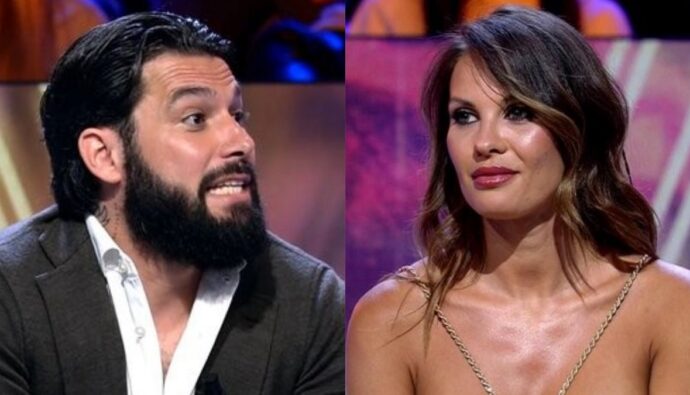 Jota Peleteiro y Jessica Bueno.