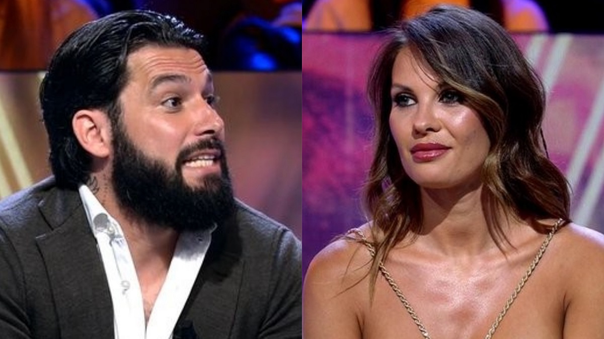 Jota Peleteiro y Jessica Bueno.