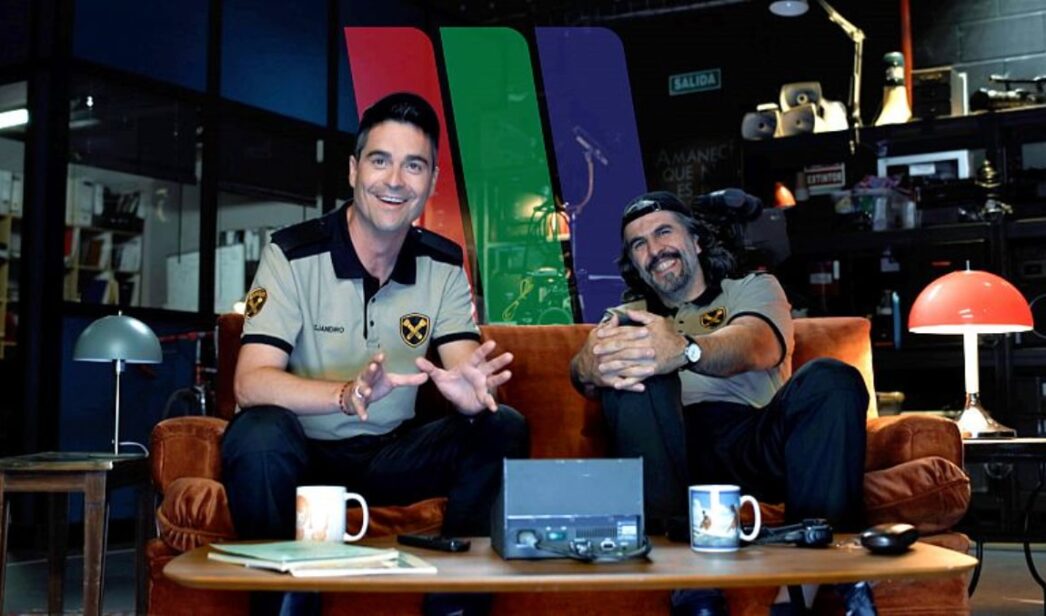 JJ Vaquero y Álex Clavero en 'La garita'.