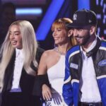 Lola Índigo, Edurne y Manuel Turizo en 'La Voz Kids'.