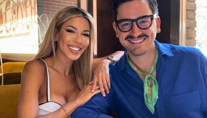 Oriana Marzoli y Sebastián Gallego en 'El loco amor'.