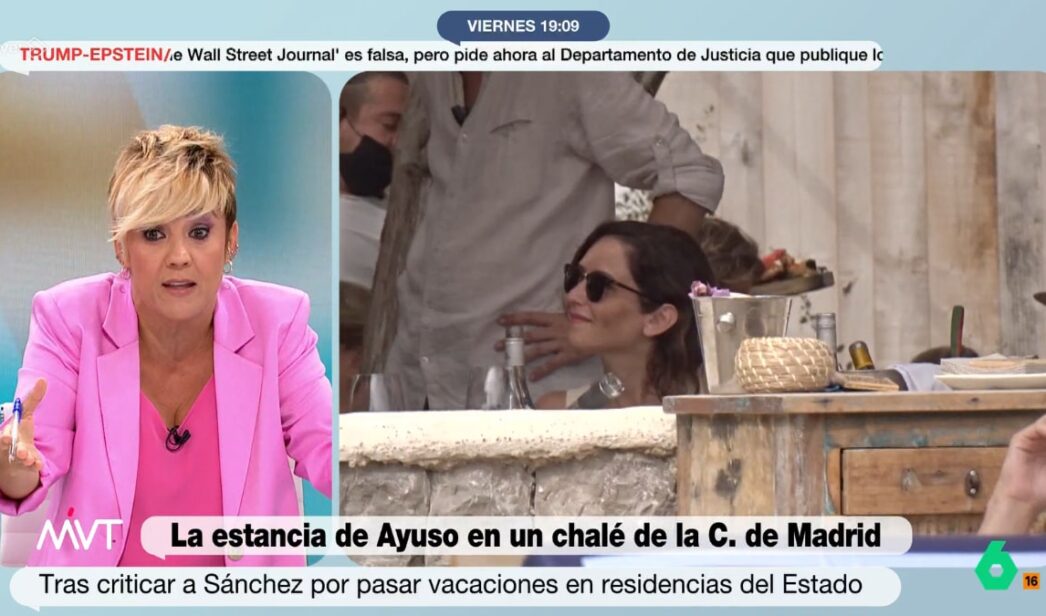 Cristina Pardo en 'Más vale tarde'.