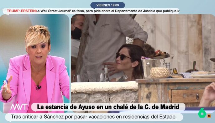 Cristina Pardo en 'Más vale tarde'.