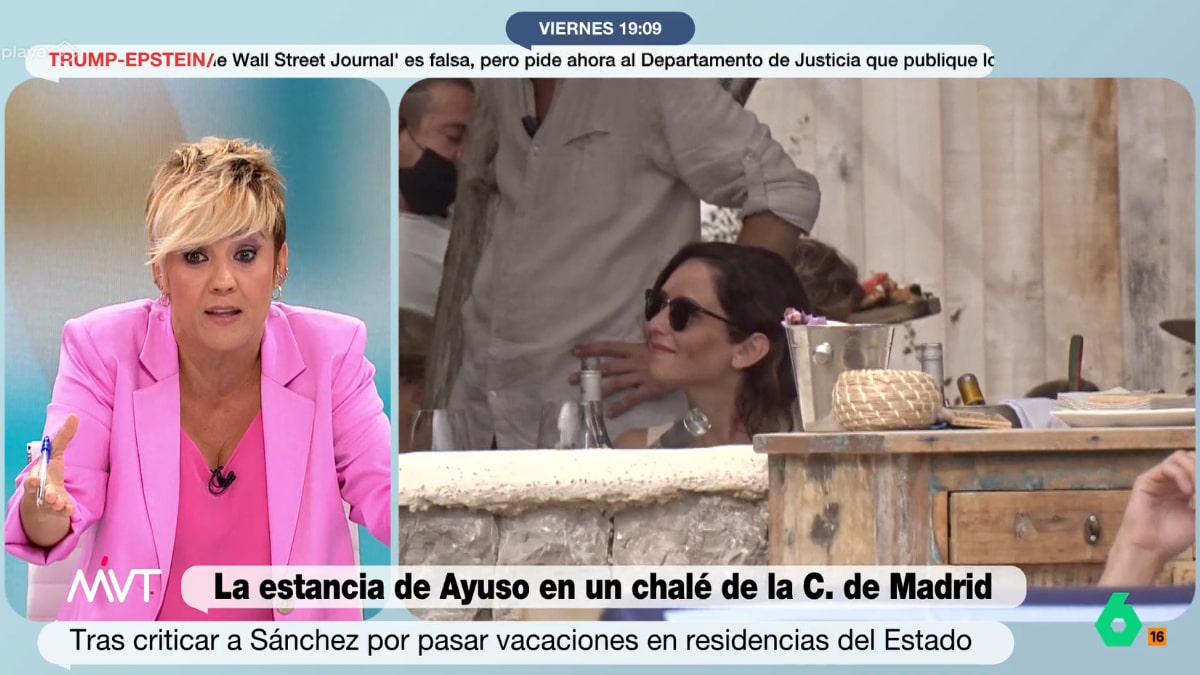 Cristina Pardo en 'Más vale tarde'.