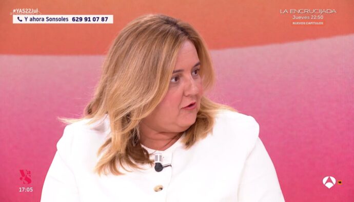 PIlar Vidal en 'Y ahora Sonsoles'.