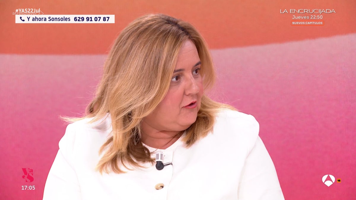 PIlar Vidal en 'Y ahora Sonsoles'.