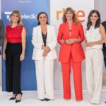 Equipo de presentadores del 'Telediario'.