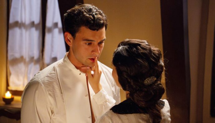 Curro y Ángela en 'La Promesa'.