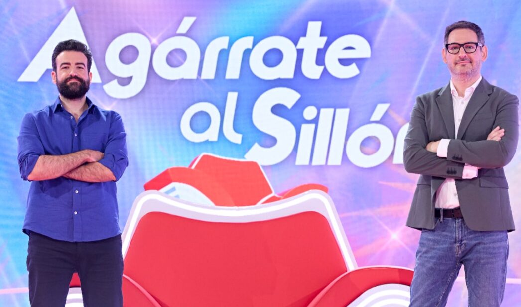 Rafa Castaño y Eugeni Alemany en 'Agárrate al sillón'.