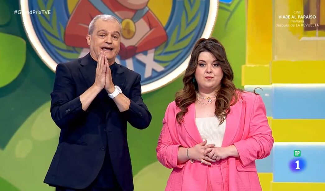 Ramón García y LalaChus en 'El Grand Prix'.