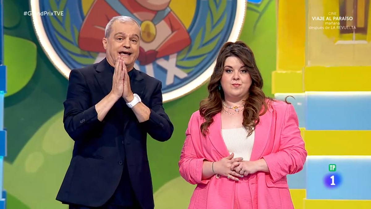 Ramón García y LalaChus en 'El Grand Prix'.